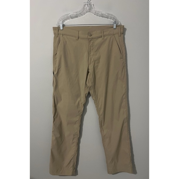 Eddie Bauer Pants Men’s 36x33 Travex Horizon Chino Performance Hiking Outdoors - Picture 3 of 17